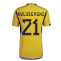 2022-2023 Sweden Home Shirt (KULUSEVSKI 21)