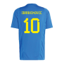2022-2023 Sweden Training Jersey (Glory Blue) (IBRAHIMOVIC 10)