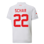 2022-2023 Switzerland Away Shirt (Kids) (SCHAR 22)