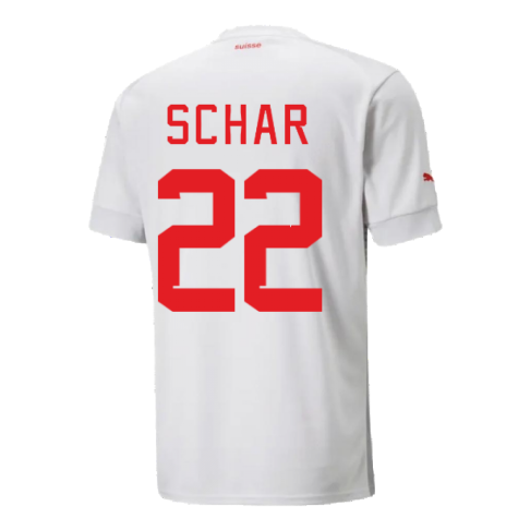 2022-2023 Switzerland Away Shirt (SCHAR 22)