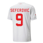 2022-2023 Switzerland Away Shirt (Seferovic 9)
