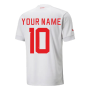 2022-2023 Switzerland Away Shirt (Your Name)