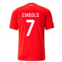 2022-2023 Switzerland Home Shirt (Embolo 7)
