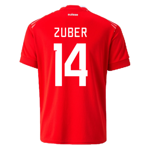 2022-2023 Switzerland Home Shirt (Kids) (ZUBER 14)