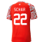 2022-2023 Switzerland Pre-Match Jersey (Red) (SCHAR 22)
