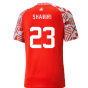 2022-2023 Switzerland Pre-Match Shirt (Red) (Shaqiri 23)