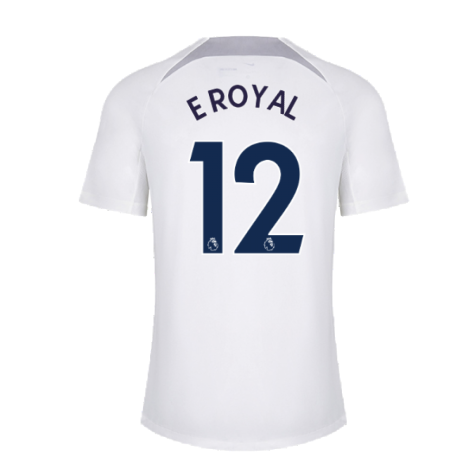 2022-2023 Tottenham CL Training Shirt (Salt) (E ROYAL 12)