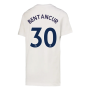 2022-2023 Tottenham Crest Tee (White) (BENTANCUR 30)