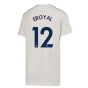 2022-2023 Tottenham Crest Tee (White) - Kids (E ROYAL 12)