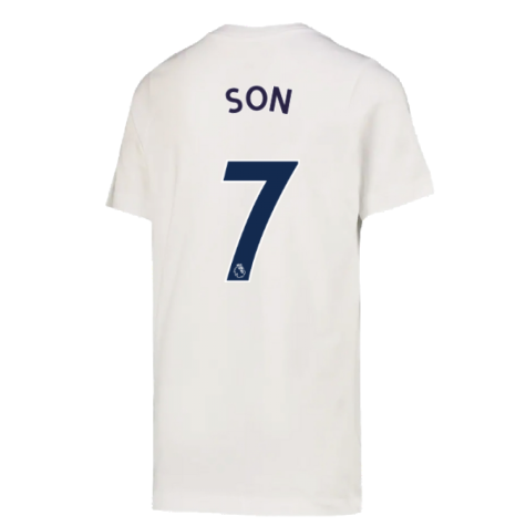2022-2023 Tottenham Crest Tee (White) (SON 7)