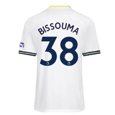 2022-2023 Tottenham Home Shirt (BISSOUMA 38)