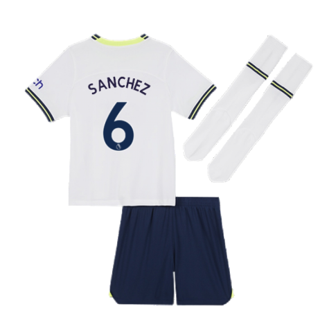 2022-2023 Tottenham Little Boys Home Mini Kit (SANCHEZ 6)