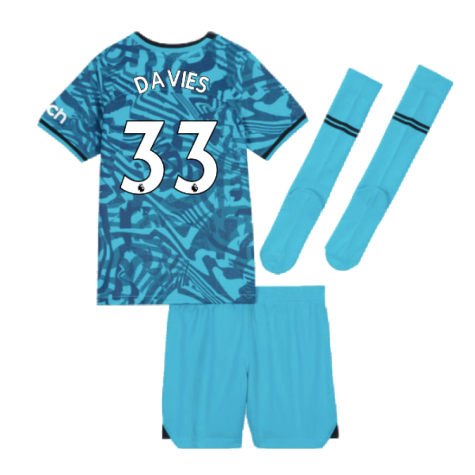 2022-2023 Tottenham Little Boys Third Mini Kit (DAVIES 33)