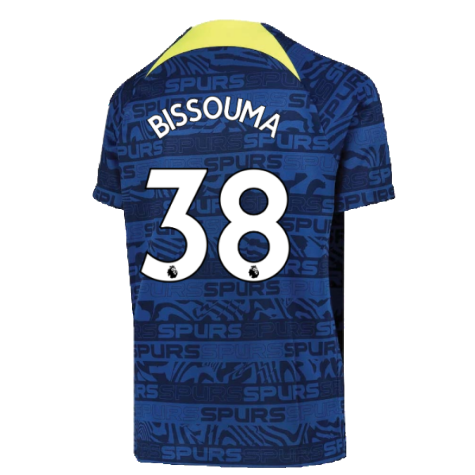 2022-2023 Tottenham Pre-Match Training Shirt (Indigo) - Kids (BISSOUMA 38)