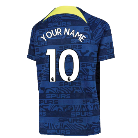 2022-2023 Tottenham Pre-Match Training Shirt (Indigo) - Kids (Your Name)