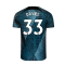 2022-2023 Tottenham Pre-Match Training Shirt (Rift Blue) (DAVIES 33)