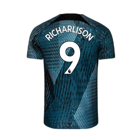 2022-2023 Tottenham Pre-Match Training Shirt (Rift Blue) (RICHARLISON 9)