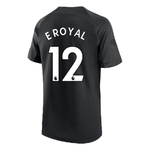 2022-2023 Tottenham Strike Training Shirt (Black) - Kids (E ROYAL 12)