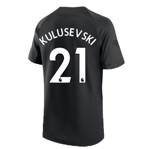2022-2023 Tottenham Strike Training Shirt (Black) - Kids (KULUSEVSKI 21)