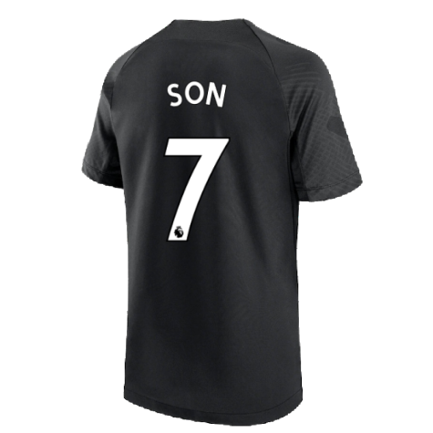 2022-2023 Tottenham Strike Training Shirt (Black) - Kids (SON 7)