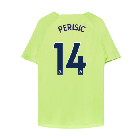 2022-2023 Tottenham Training Shirt (Volt) - Kids (PERISIC 14)