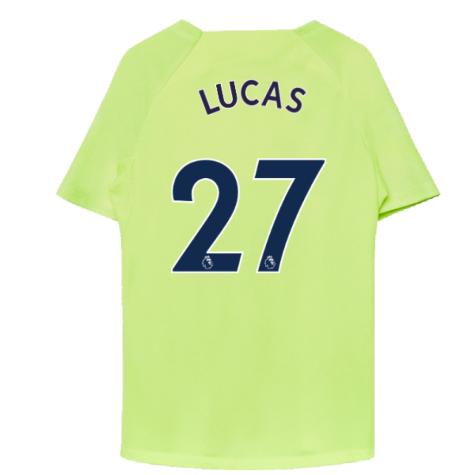 2022-2023 Tottenham Training Shirt (Volt) (LUCAS 27)