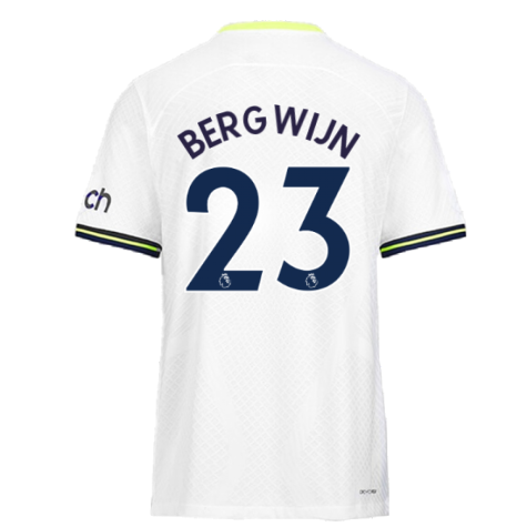 2022-2023 Tottenham Vapor Home Shirt (BERGWIJN 23)