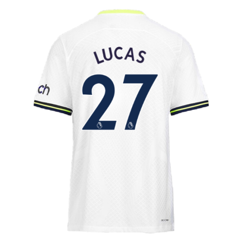 2022-2023 Tottenham Vapor Home Shirt (LUCAS 27)