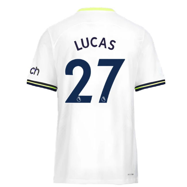 2022-2023 Tottenham Vapor Home Shirt (LUCAS 27)