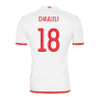 2022-2023 Tunisia Away Shirt (CHAALELI 18)