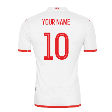 2022-2023 Tunisia Away Shirt (Your Name)