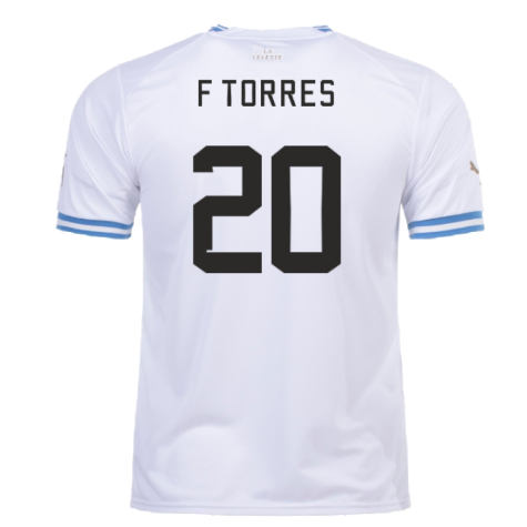 2022-2023 Uruguay Away Shirt (F Torres 20)
