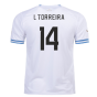 2022-2023 Uruguay Away Shirt (L Torreira 14)