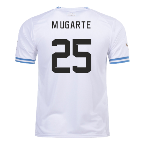 2022-2023 Uruguay Away Shirt (M Ugarte 25)