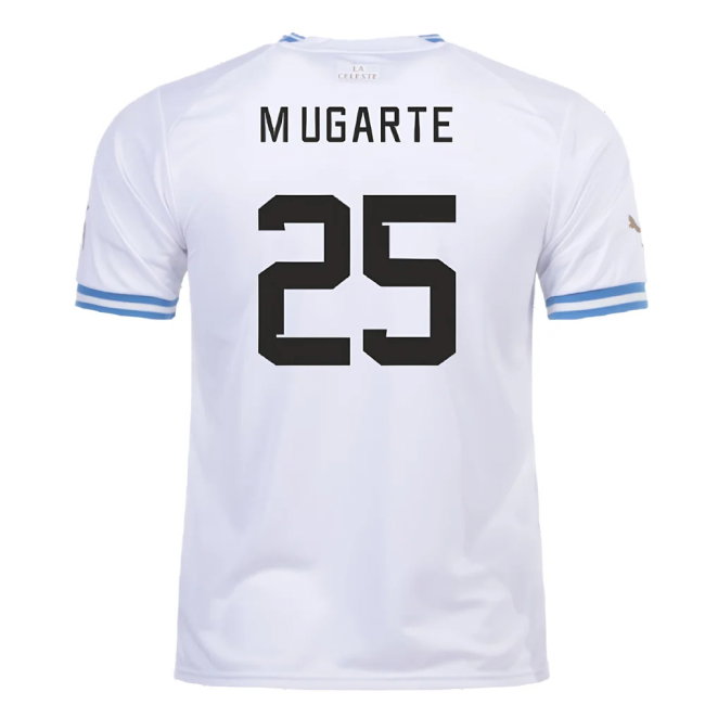 2022-2023 Uruguay Away Shirt (M Ugarte 25)