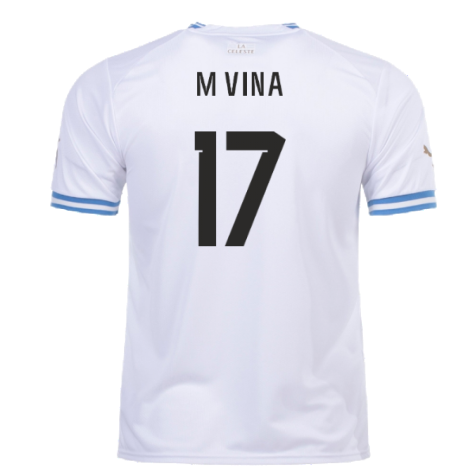2022-2023 Uruguay Away Shirt (M Vina 17)