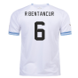 2022-2023 Uruguay Away Shirt (R Bentancur 6)