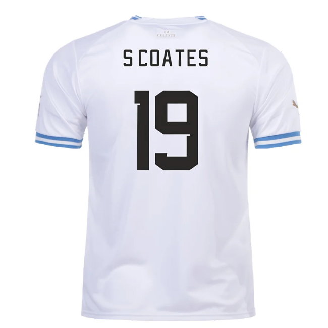 2022-2023 Uruguay Away Shirt (S Coates 19)