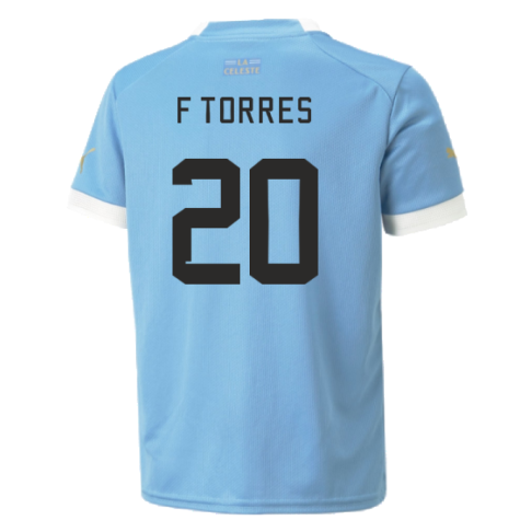 2022-2023 Uruguay Home Shirt (F Torres 20)