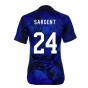 2022-2023 USA Away Football Shirt (Womens) (SARGENT 24)