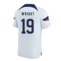 2022-2023 USA Home Shirt (Kids) (WRIGHT 19)