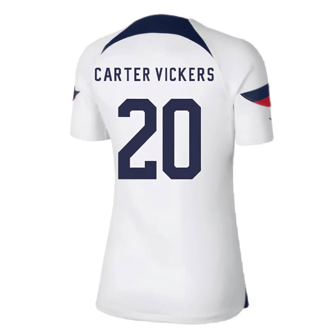 2022-2023 USA Home Shirt (Ladies) (CARTER VICKERS 20)