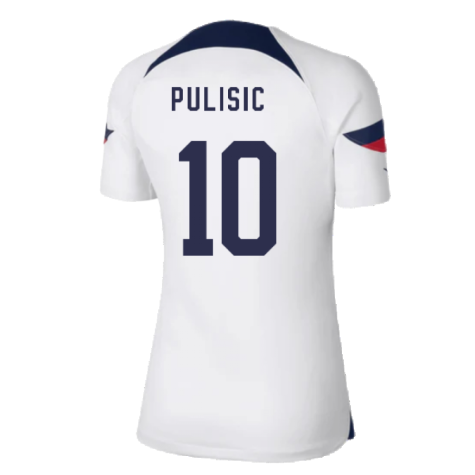 2022-2023 USA Home Shirt (Ladies) (PULISIC 10)