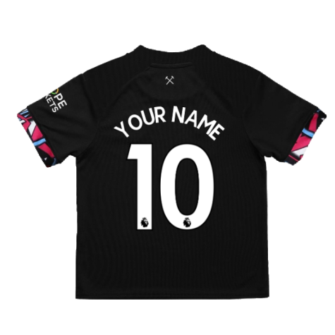 2022-2023 West Ham Away Infant Kit (Your Name)