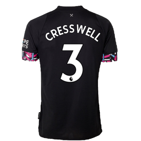 2022-2023 West Ham Away Shirt (CRESSWELL 3)