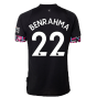 2022-2023 West Ham Away Shirt (Kids) (BENRAHMA 22)