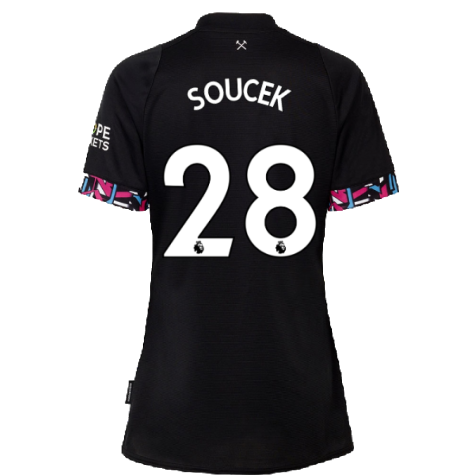 2022-2023 West Ham Away Shirt (Ladies) (SOUCEK 28)