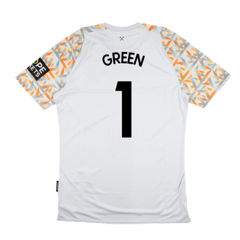 2022-2023 West Ham Goalkeeper Change Shirt (Kids) (GREEN 1)