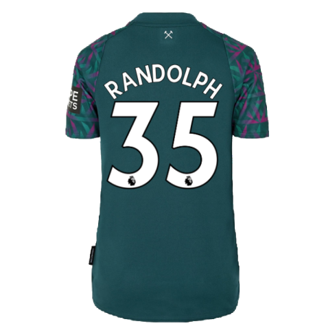 2022-2023 West Ham Home Goalkeeper Shirt (Kids) (RANDOLPH 35)