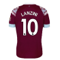 2022-2023 West Ham Home Shirt (LANZINI 10)